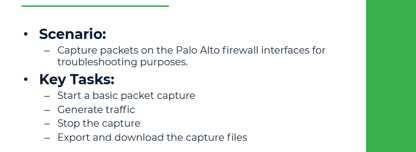 Chapter 12: Capturing Packets Using CLI